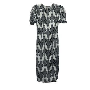 Thomas Wylde | Dresses | Thomas Wylde Stunning Silk Leather Midi Dress |  Poshmark